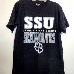SSU Sonoma State University Seawolves Gear for Sports Black Size Medium